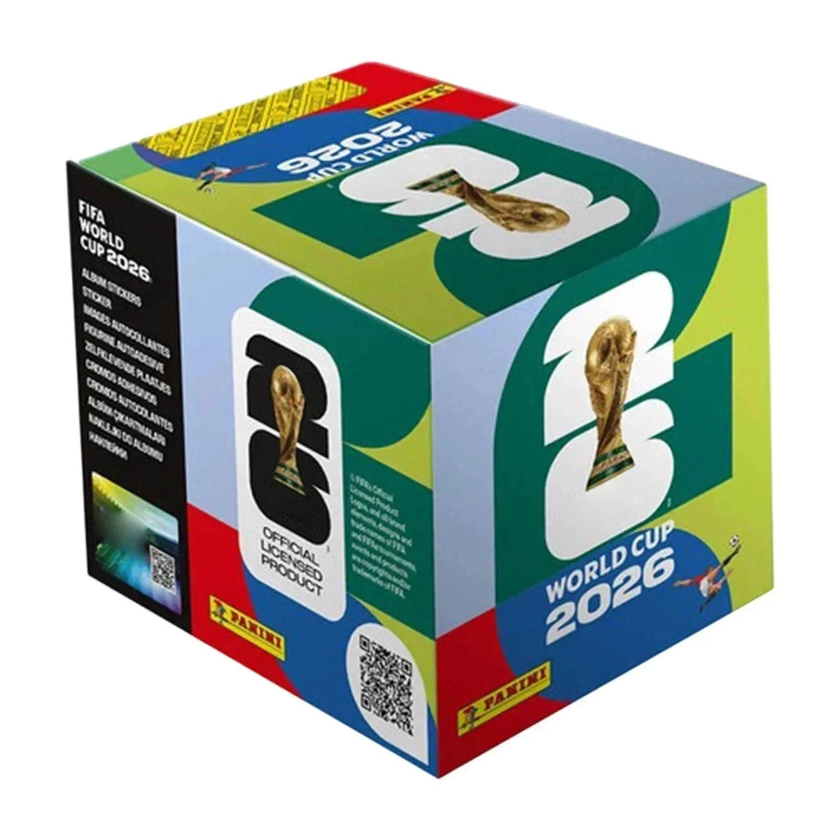 FIFA World Cup 2026 Panini Sticker Collection Box - 50 Packs, 350 Stickers US